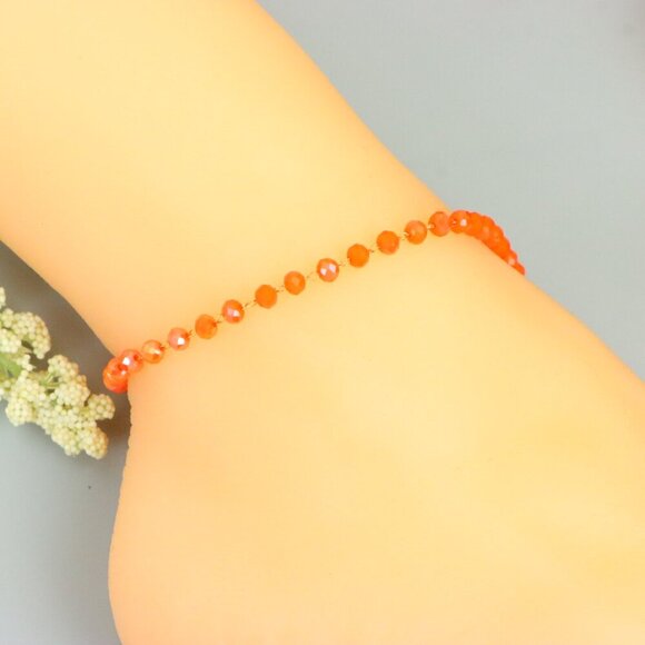 Handmade Anklet – A Stylish Choice for Women, Thoughtful Gift Idea, EVCH1202 - Picture 5 of 9
